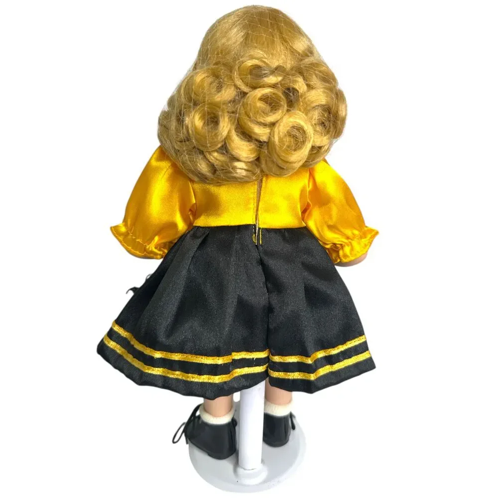Vintage Tuss Dolls Cheerleader & Soccer Boy Set 1998 William Tung HSN